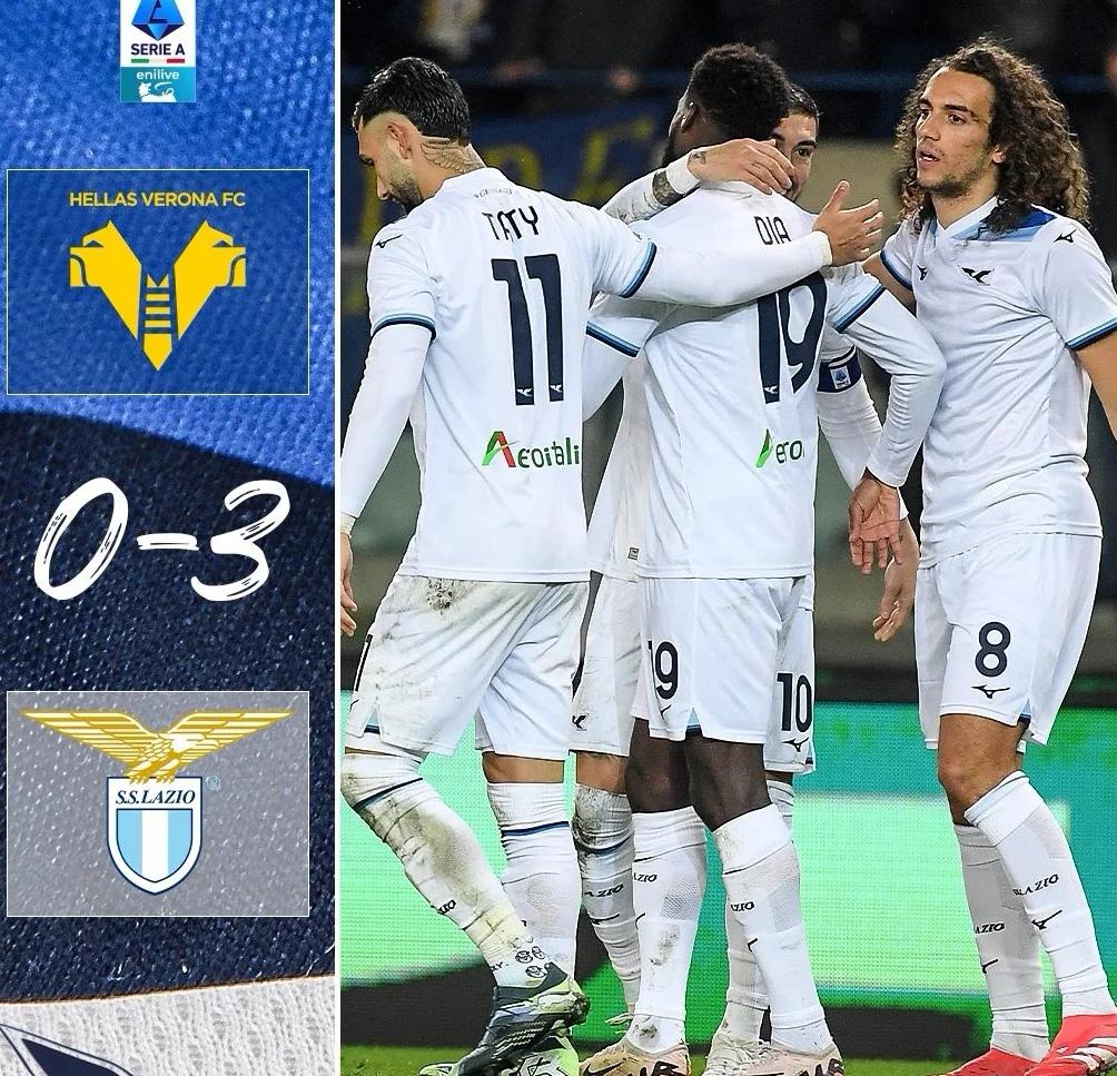 拉齐奥客场大胜，稳固前三位置的简单介绍